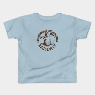 Groundhogs of Virginia for Franklin D Roosevelt Kids T-Shirt